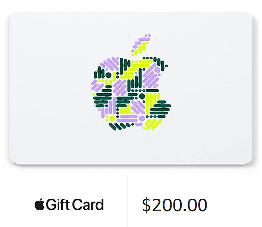 iTunes Gift Card 200$